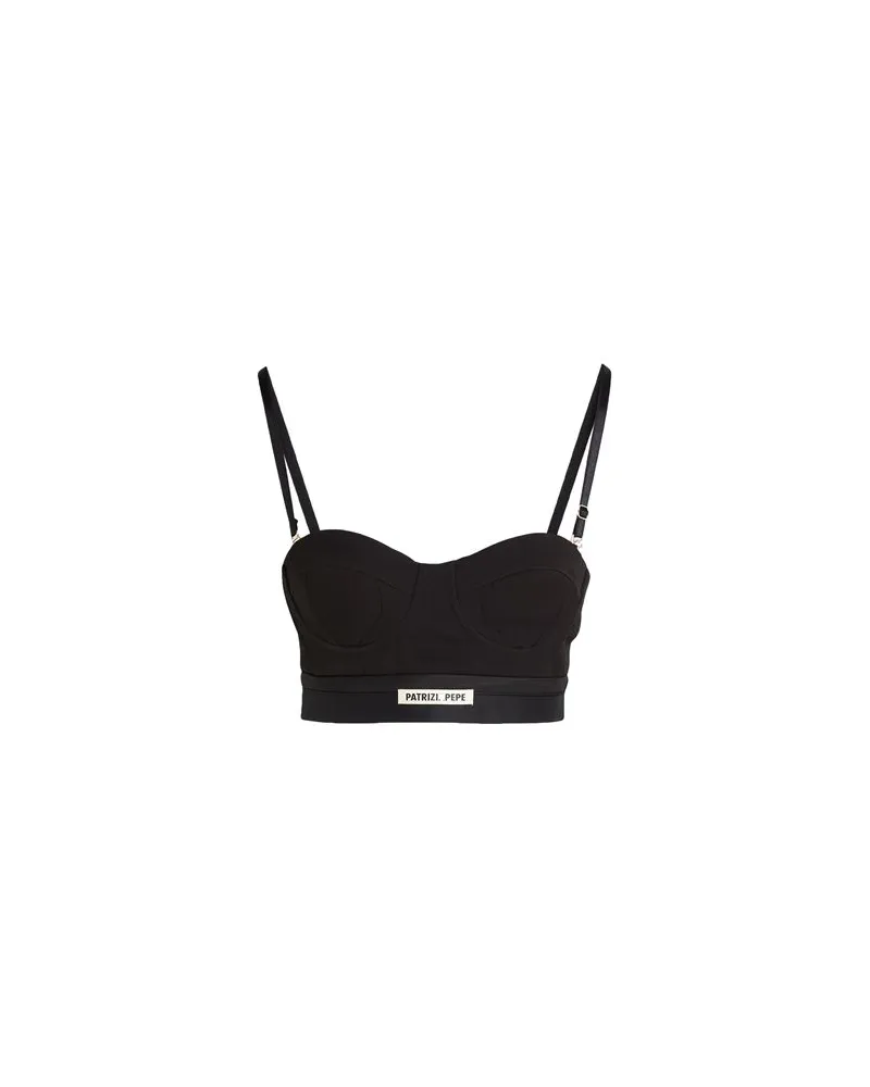 Patrizia Pepe TOPS - Topsauf YOOX.COM Schwarz