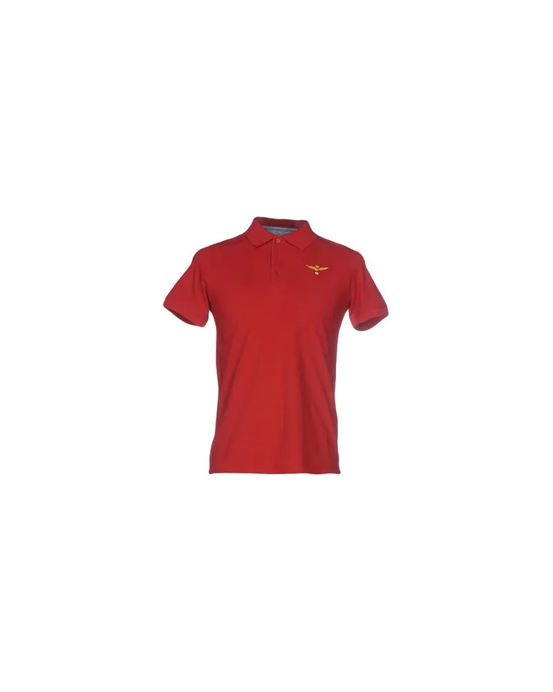 Aeronautica Militare TOPS - Poloshirtsauf YOOX.COM Rot