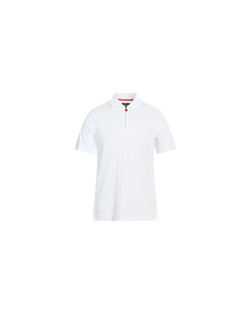 Kiton TOPS - Poloshirtsauf YOOX.COM Weiß