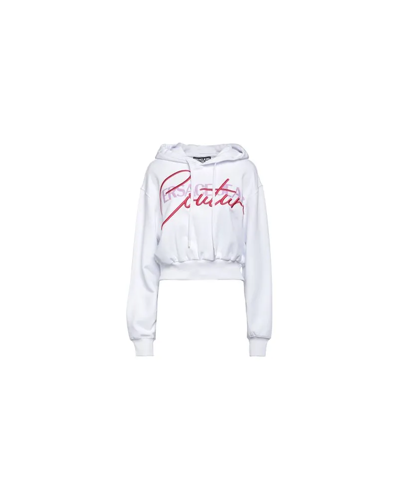 Versace Jeans TOPS - Sweatshirtsauf YOOX.COM Weiß