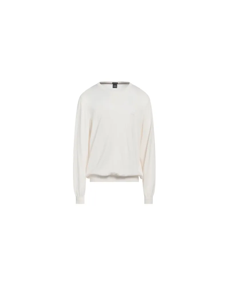 HUGO BOSS STRICKWAREN - Pulloverauf YOOX.COM Cremeweiß
