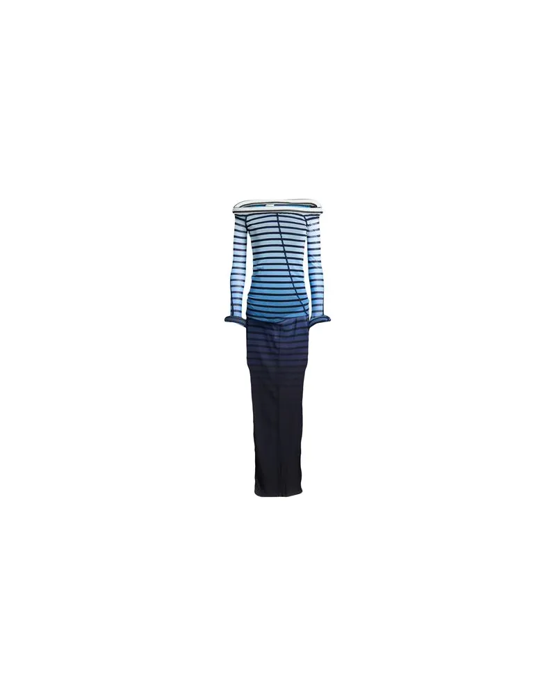 Jean Paul Gaultier KLEIDER - Maxi-Kleiderauf YOOX.COM Hellblau