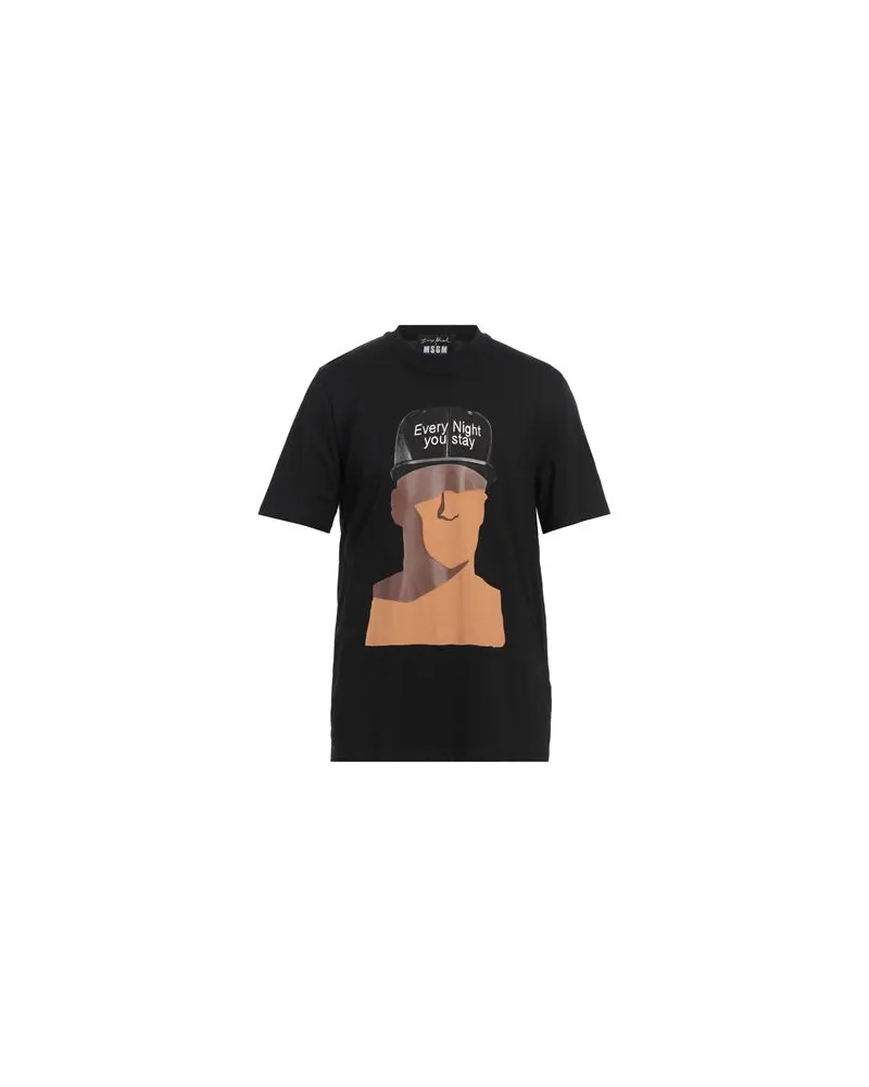 MSGM TIAGO ALEXANDRE X  - TOPS - T-shirtsauf YOOX.COM Schwarz