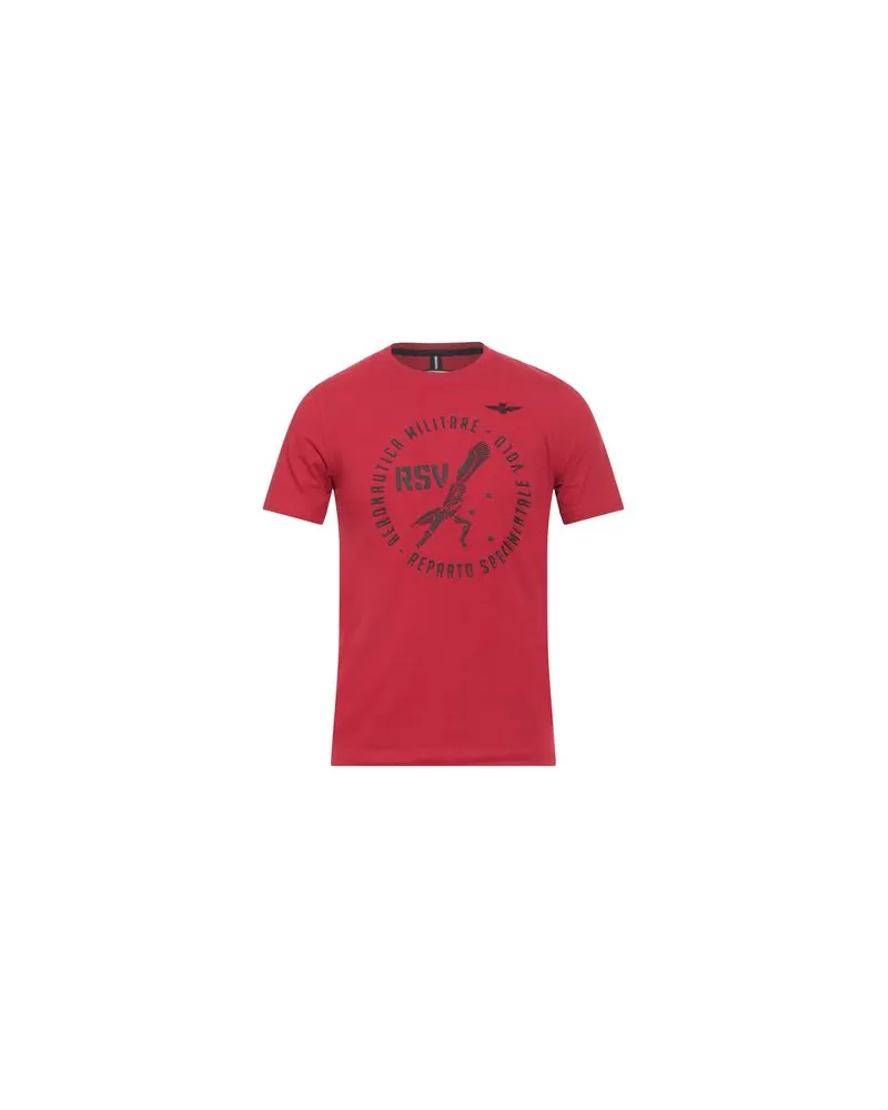 Aeronautica Militare TOPS - T-shirtsauf YOOX.COM Rot