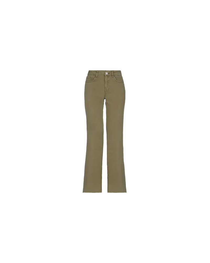 Maliparmi HOSEN & RÖCKE - Jeanshosenauf YOOX.COM Militärgrün