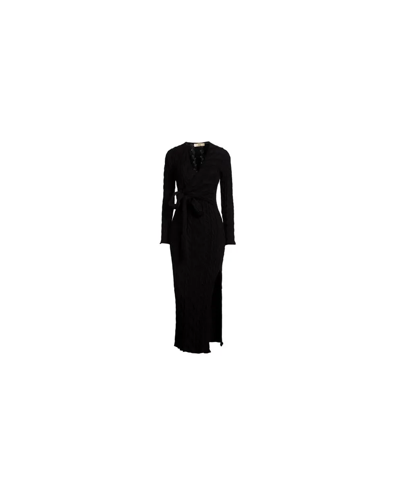 AKEP KLEIDER - Maxi-Kleiderauf YOOX.COM Schwarz