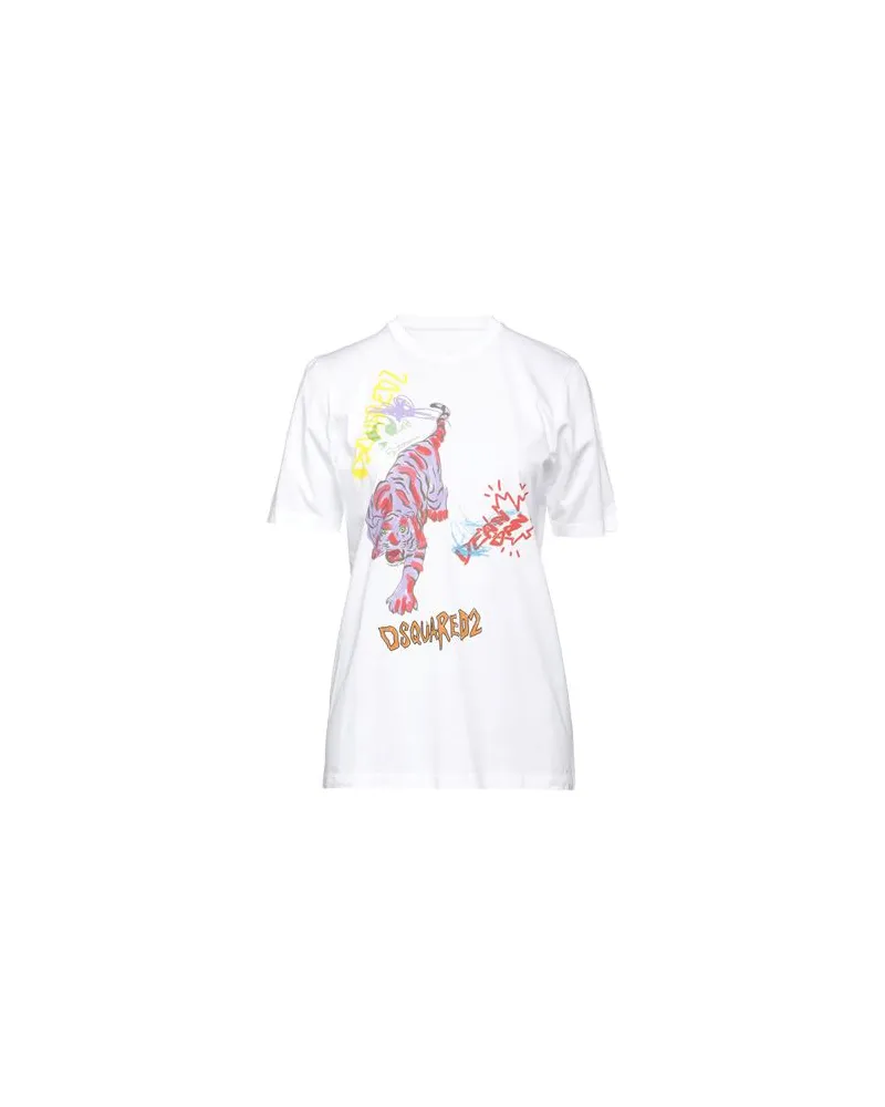 Dsquared2 TOPS - T-shirtsauf YOOX.COM Weiß