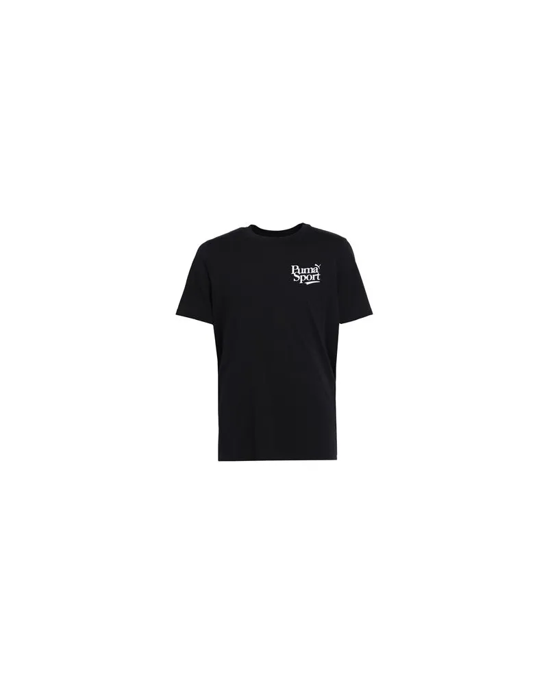 Puma GRAPHICS  LEGACY Tee  - GRAPHICS PUMA LEGACY Tee - TOPS - T-shirtsauf YOOX.COM Schwarz