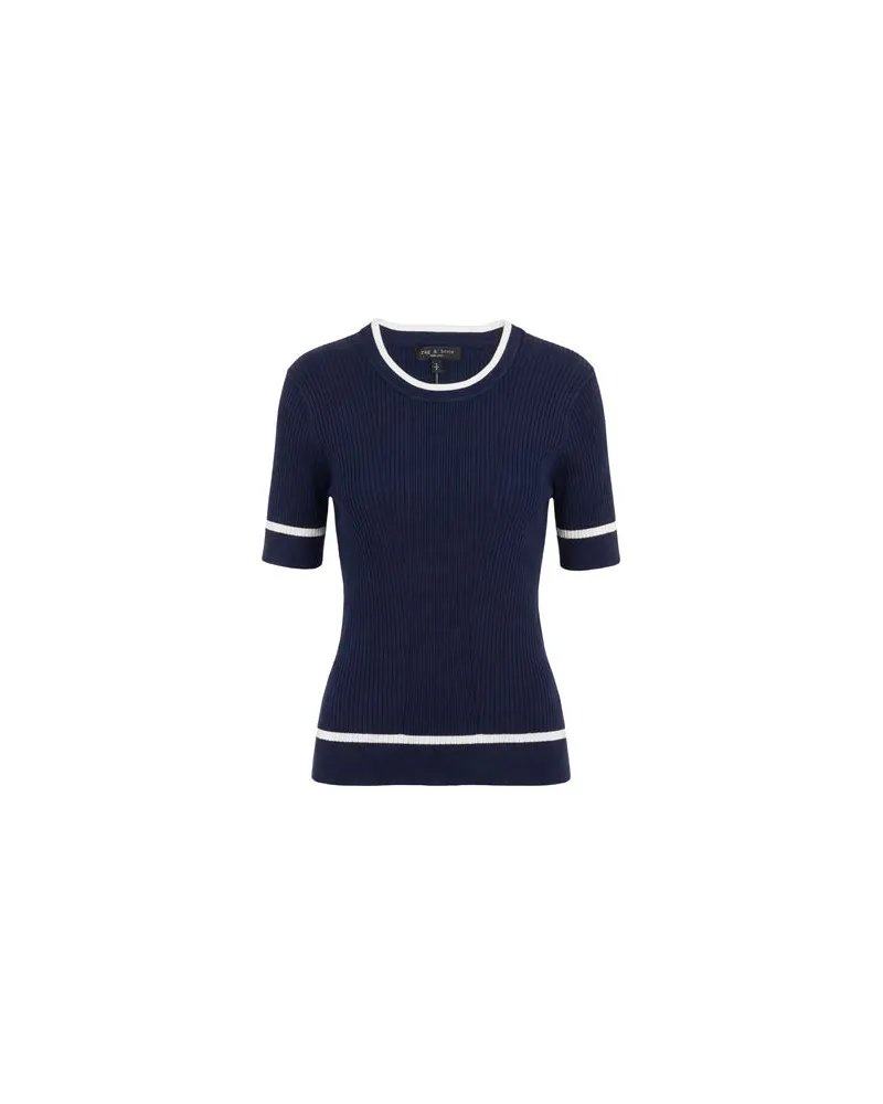 Rag & Bone STRICKWAREN - Pulloverauf YOOX.COM Marineblau
