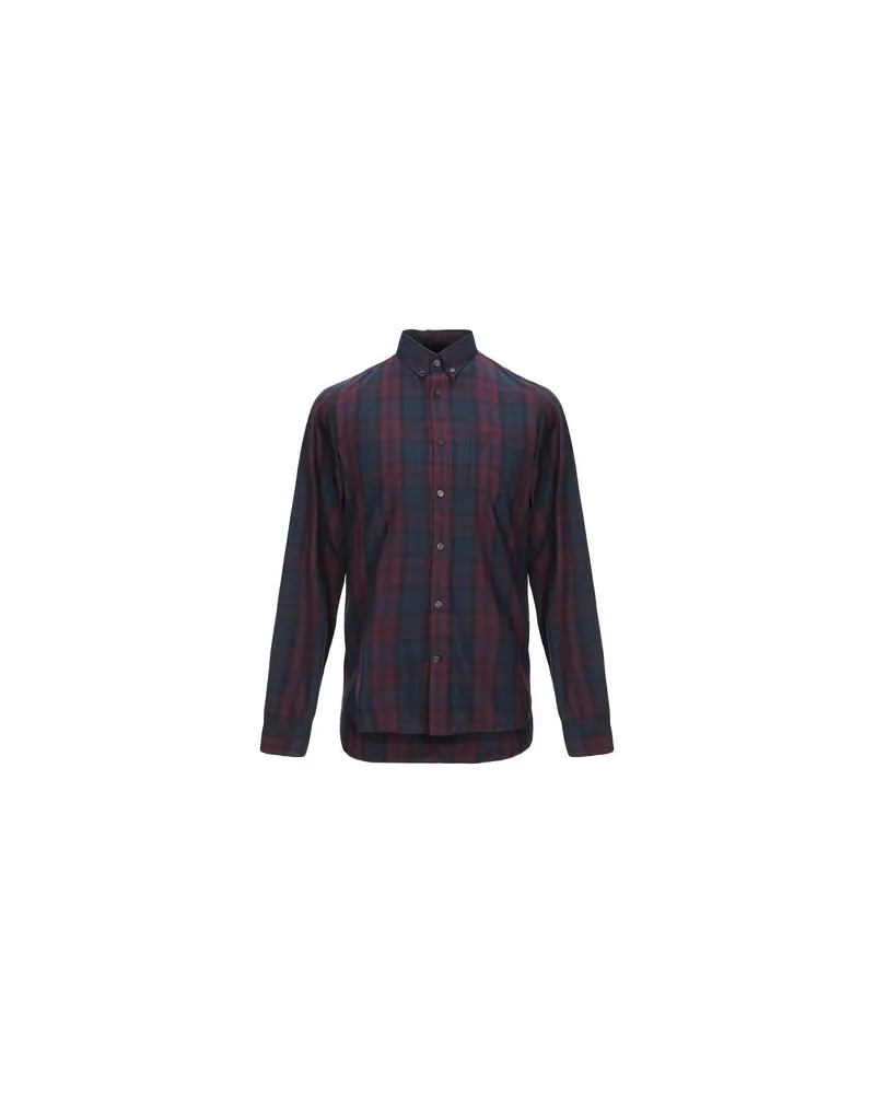 Fred Perry TOPS - Hemdenauf YOOX.COM Bordeaux