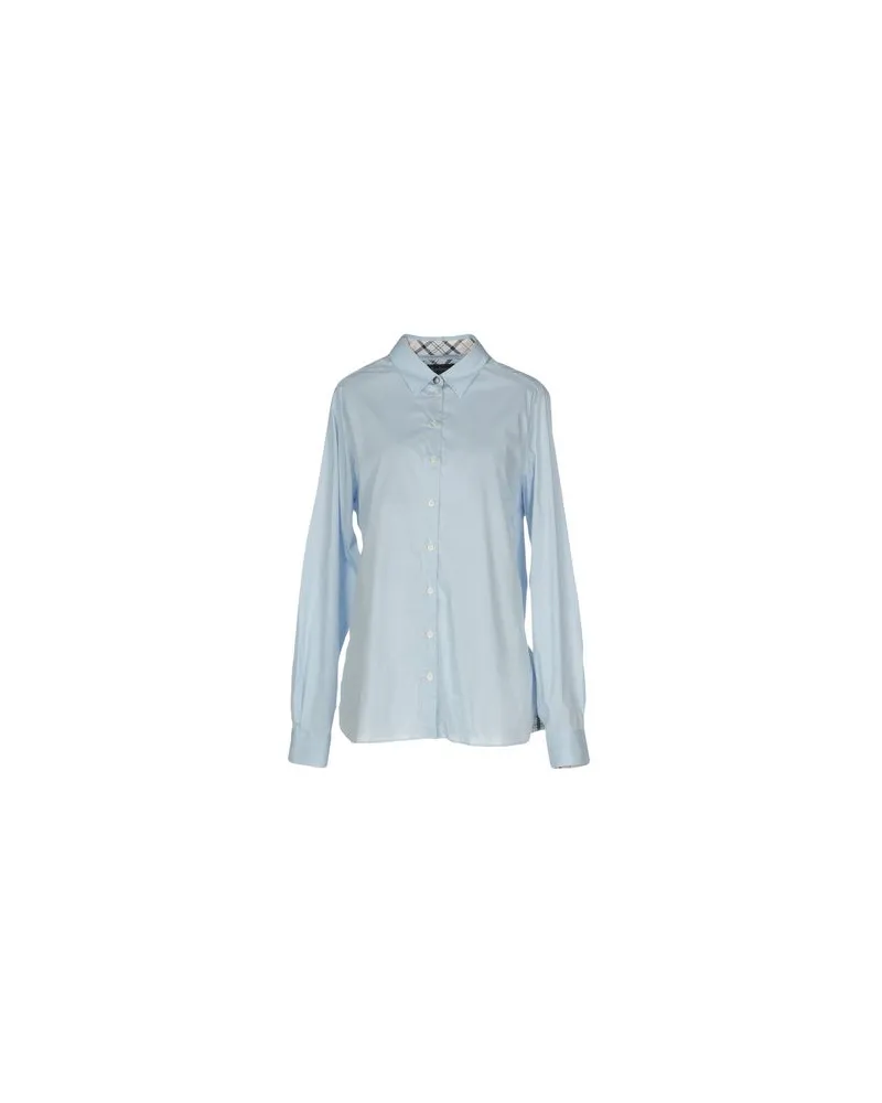 Barbour TOPS - Hemdenauf YOOX.COM Himmelblau
