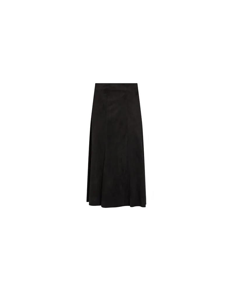 Kaos HOSEN & RÖCKE - Midi-Röckeauf YOOX.COM Schwarz