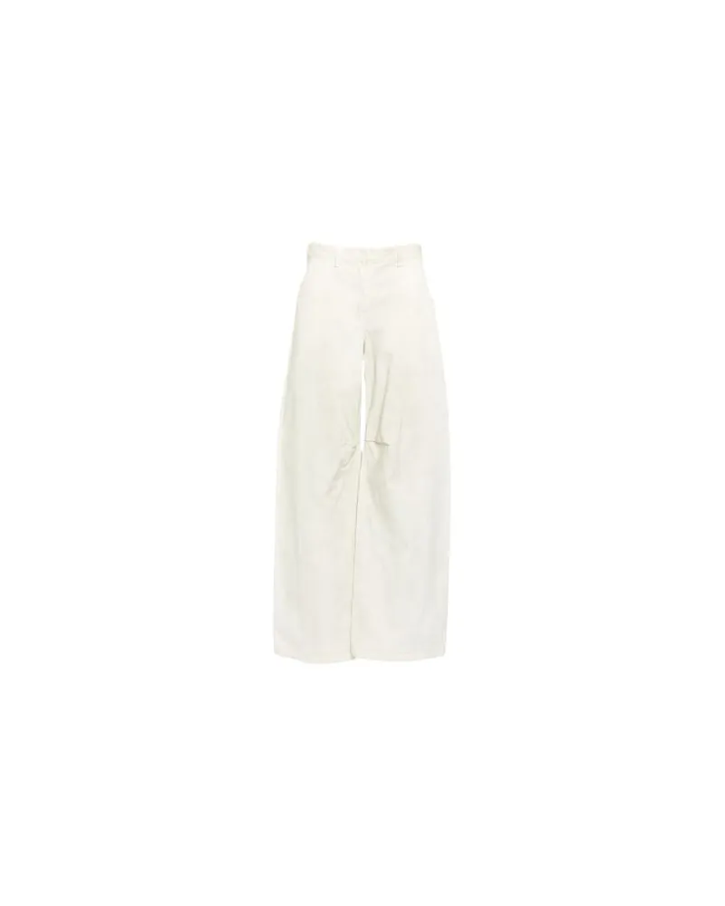 Entire Studios HOSEN & RÖCKE - Jeanshosenauf YOOX.COM Elfenbein