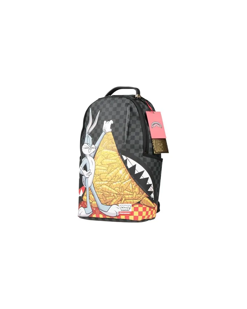 Sprayground LOONEY CARROT STASH BACKPACK - TASCHEN - Rucksäckeauf YOOX.COM Braungrau