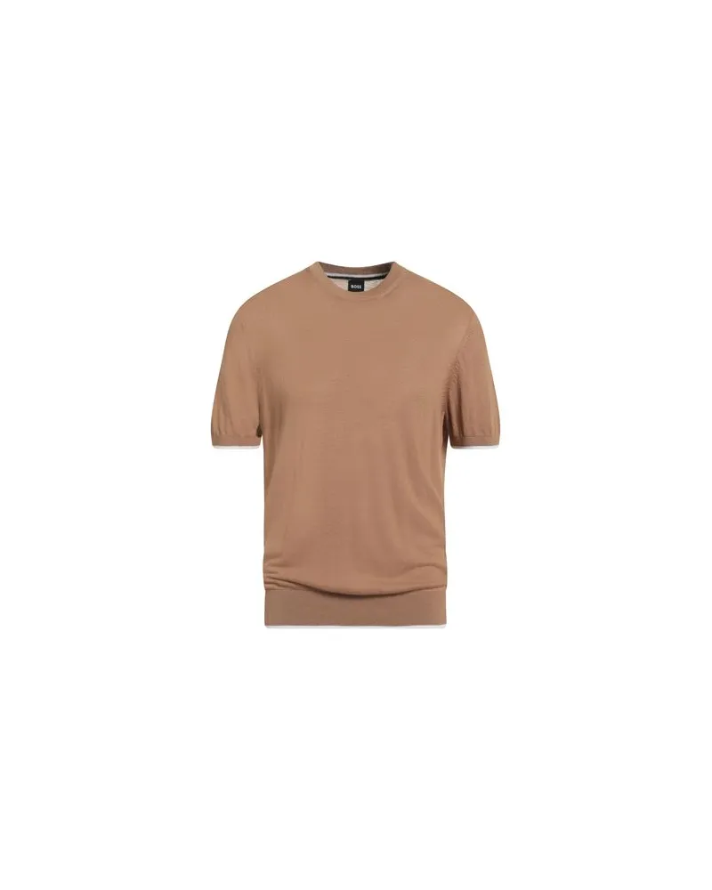 HUGO BOSS STRICKWAREN - Pulloverauf YOOX.COM Kamel