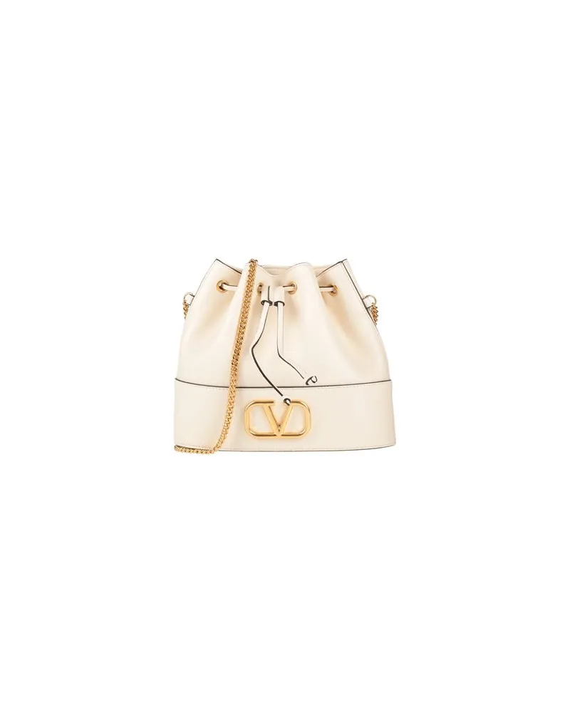 Valentino Garavani TASCHEN - Umhängetascheauf YOOX.COM Elfenbein