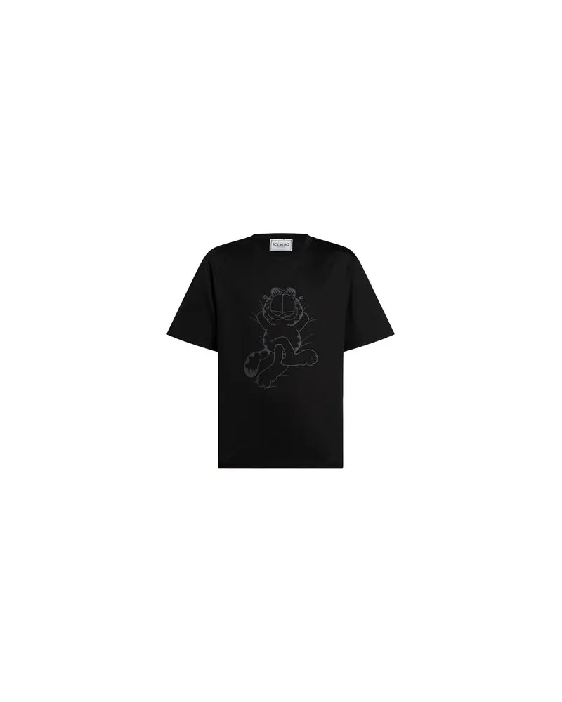 Iceberg X GARFIELD - TOPS - T-shirtsauf YOOX.COM Schwarz