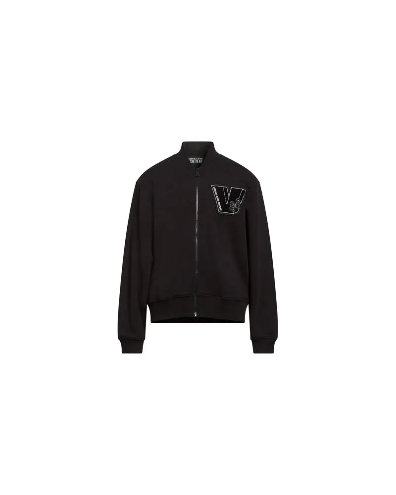 Versace Jeans TOPS - Sweatshirtsauf YOOX.COM Schwarz