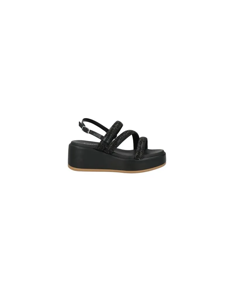 CAFèNOIR  SCHUHE - Sandalenauf YOOX.COM Schwarz