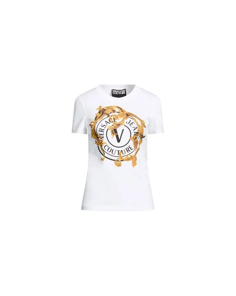 Versace Jeans TOPS - T-shirtsauf YOOX.COM Weiß