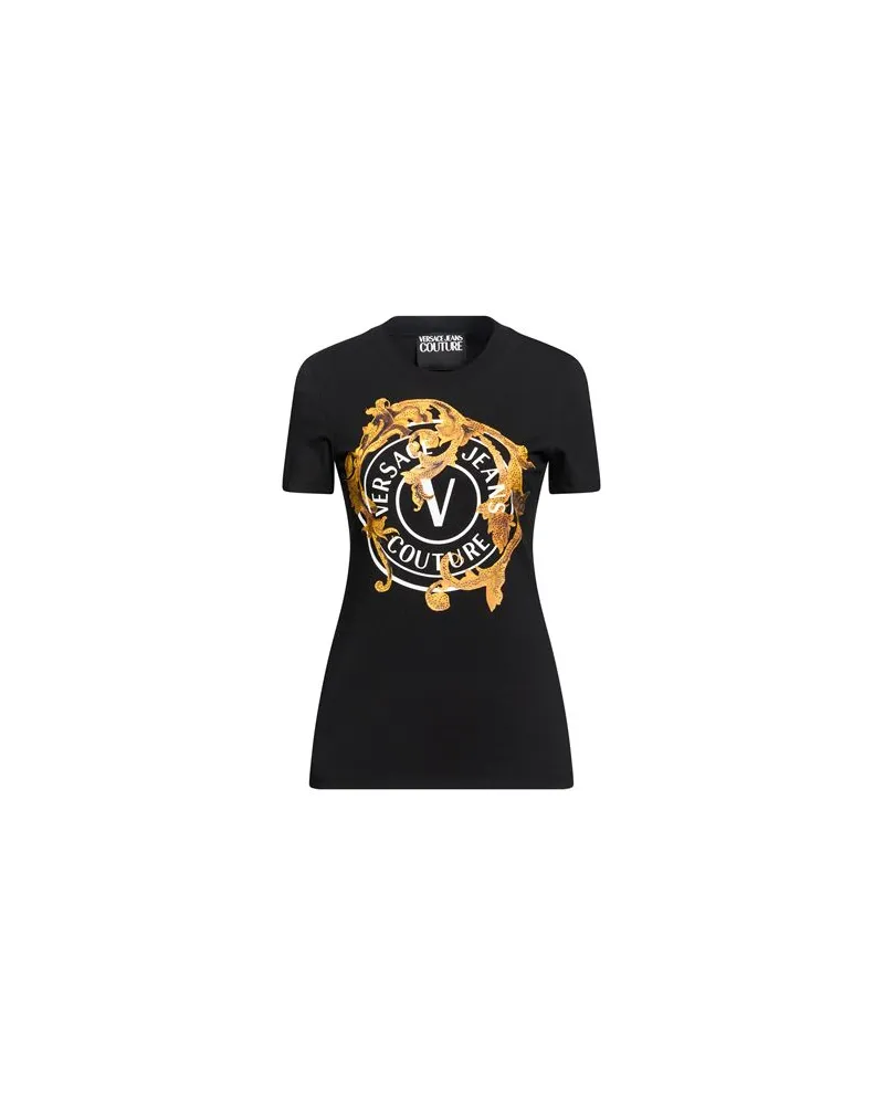 Versace Jeans TOPS - T-shirtsauf YOOX.COM Schwarz