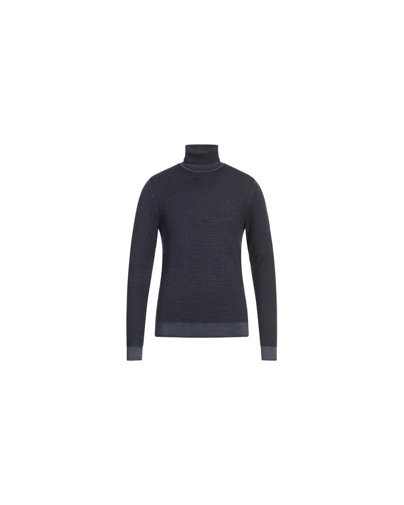 Sun68 STRICKWAREN - Rollkragenpulloverauf YOOX.COM Nachtblau