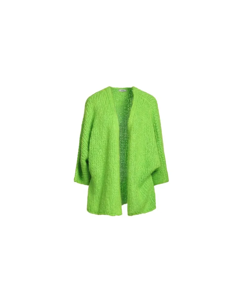 Fracomina COLLECTION - STRICKWAREN - Strickjackenauf YOOX.COM Limettengrün