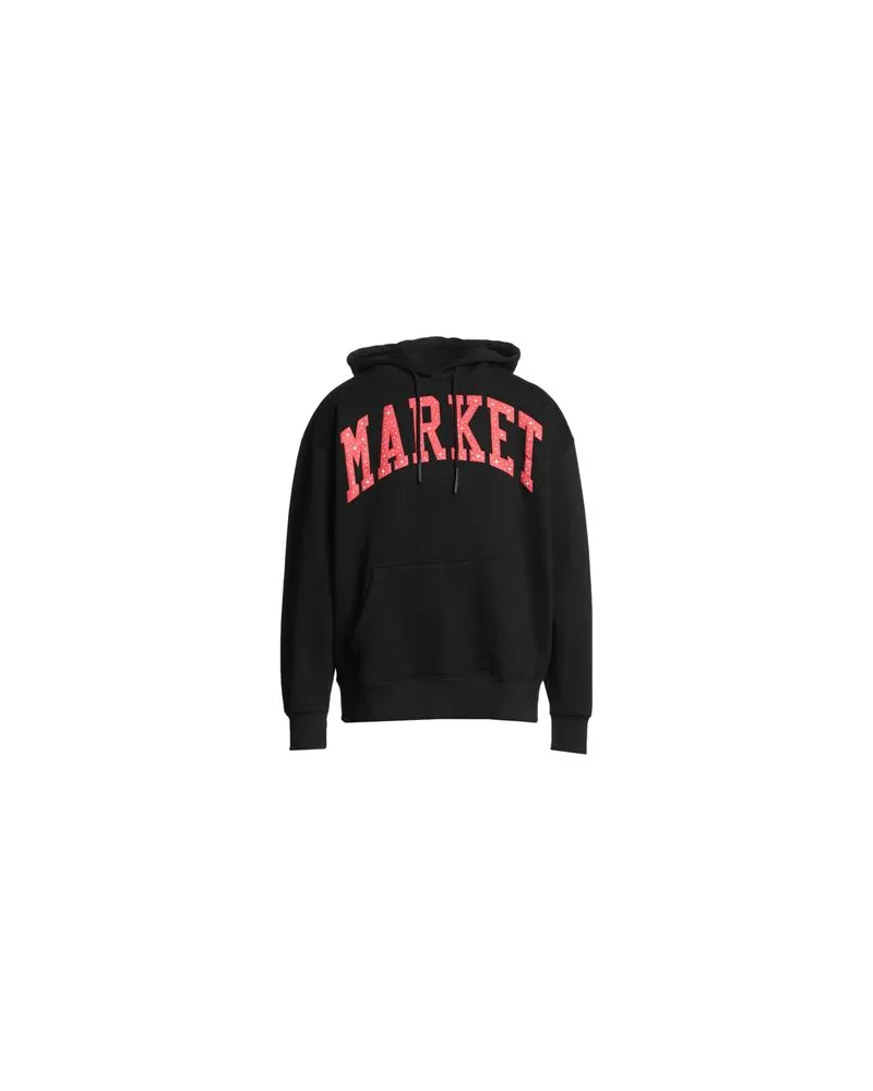 Market CHINATOWN ARC PUFF HOODIE - TOPS - Sweatshirtsauf YOOX.COM Schwarz