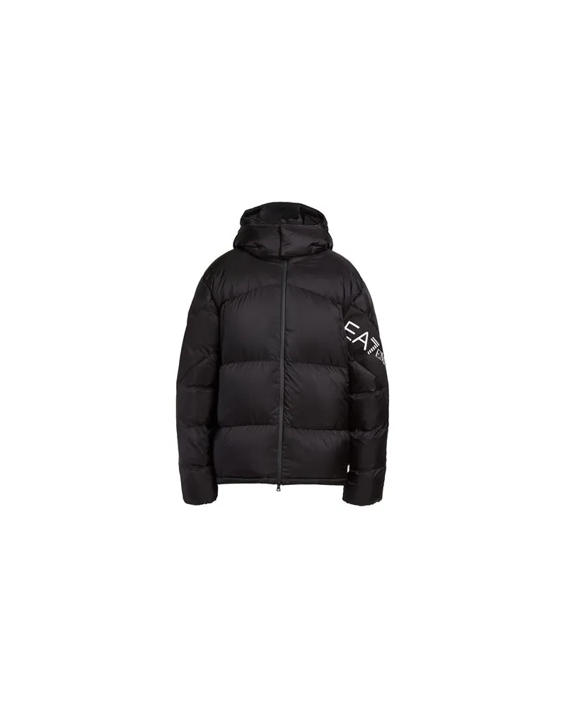 EA7 JACKEN & MÄNTEL - Pufferjacken & Daunenjackenauf YOOX.COM Schwarz