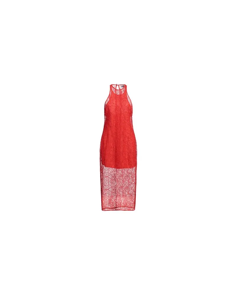 Ganni KLEIDER - Maxi-Kleiderauf YOOX.COM Rot