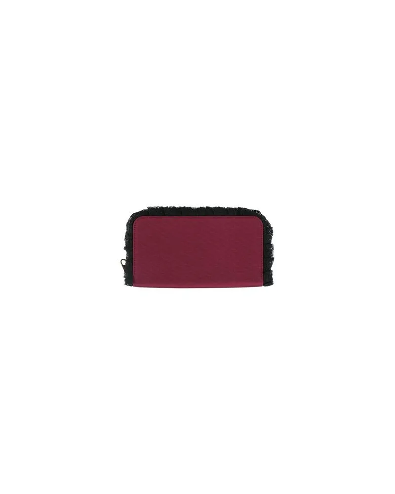 RED Valentino Kleinlederwaren - Brieftaschenauf YOOX.COM Bordeaux