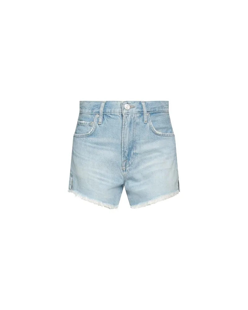 Frame Denim HOSEN & RÖCKE - Jeansshortsauf YOOX.COM Blau