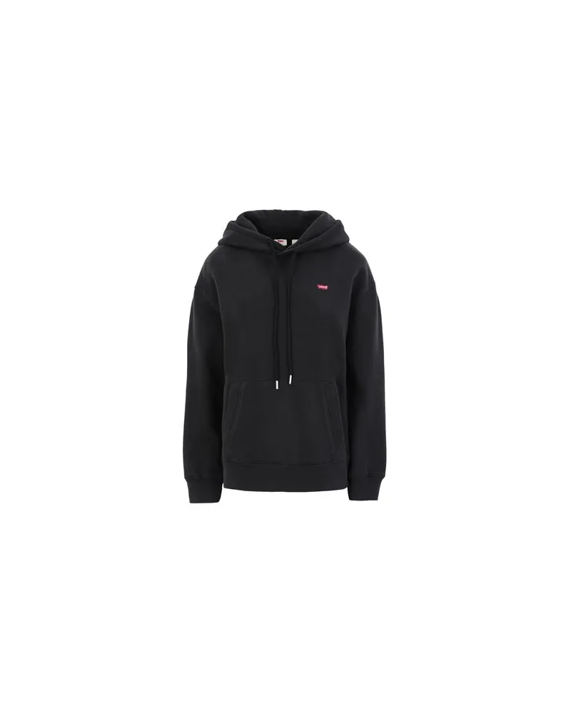 Levi's STANDARD HOODIE - TOPS - Sweatshirtsauf YOOX.COM Schwarz