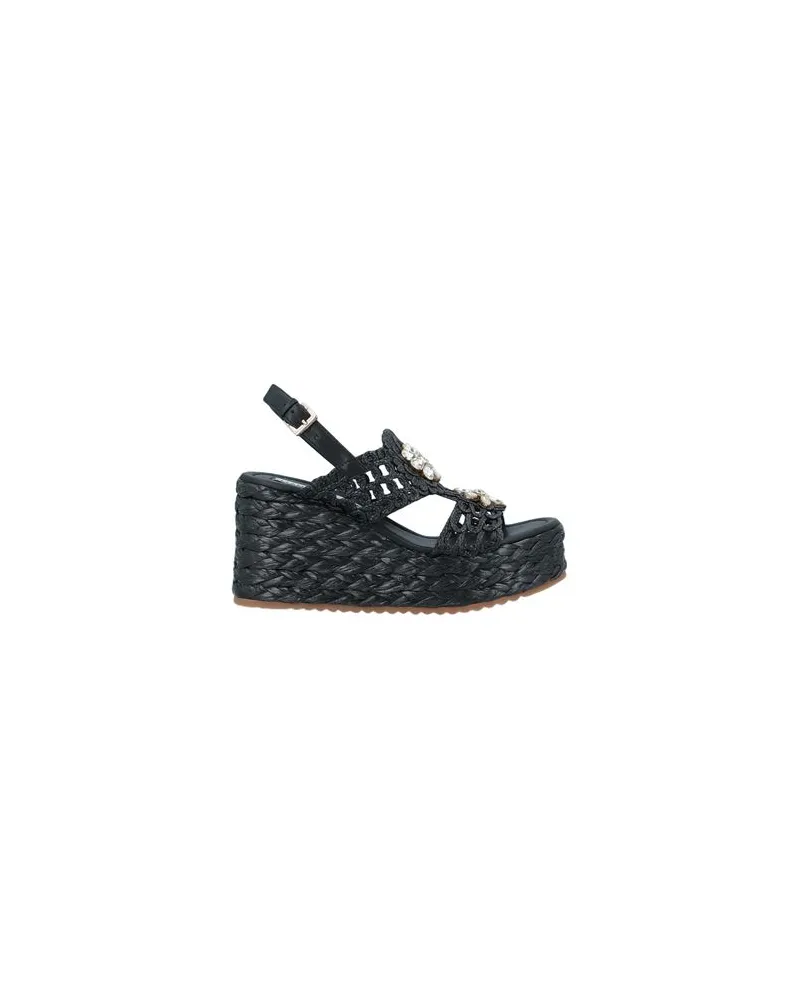 Emanuelle Vee SCHUHE - Espadrillesauf YOOX.COM Schwarz