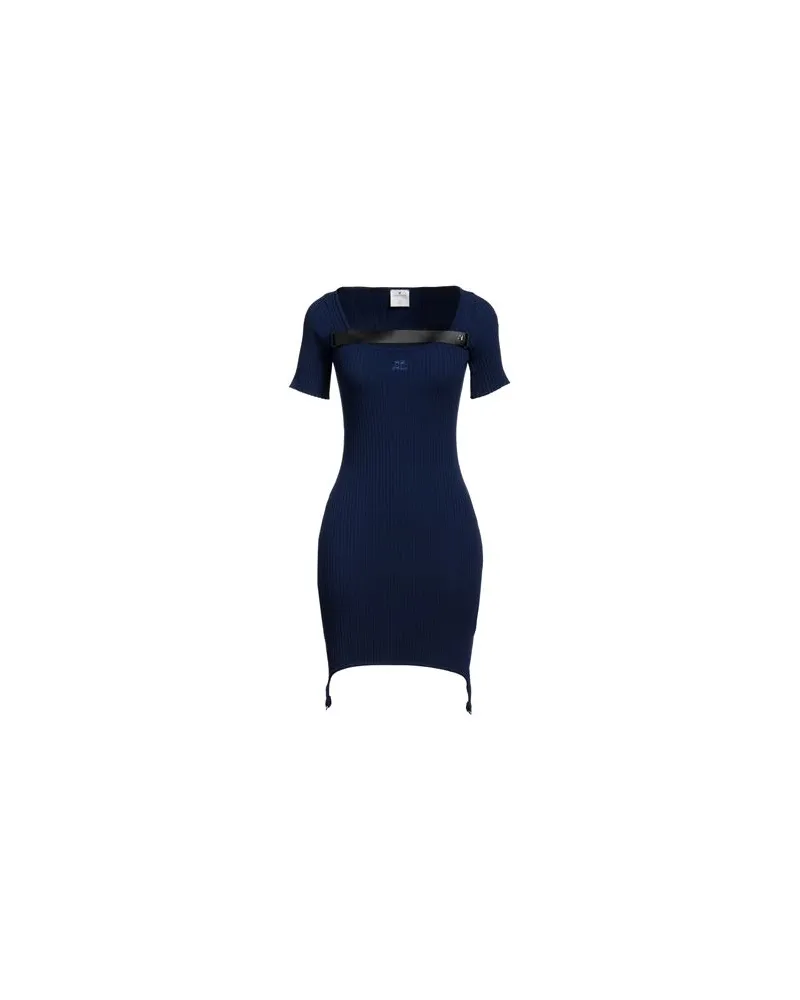 Courrèges KLEIDER - Mini-Kleiderauf YOOX.COM Marineblau