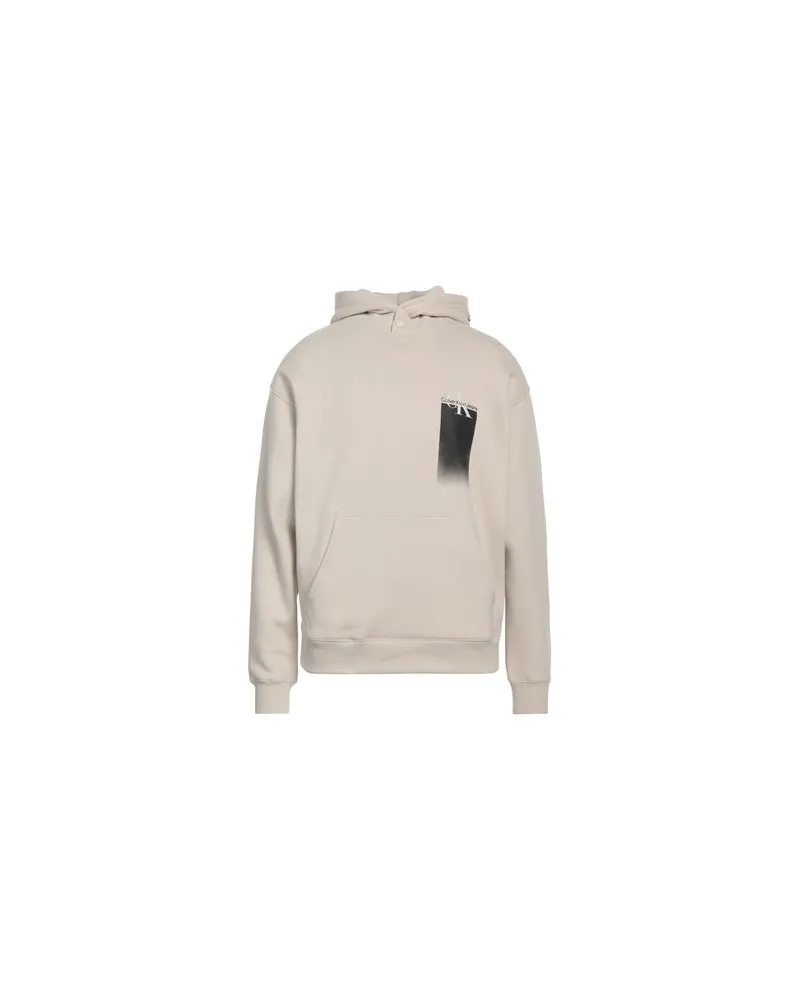 Calvin Klein TOPS - Sweatshirtsauf YOOX.COM Beige
