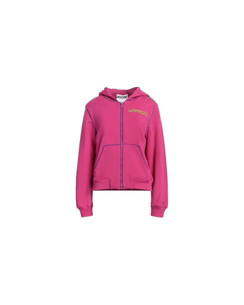 Moschino TOPS - Sweatshirtsauf YOOX.COM Fuchsia