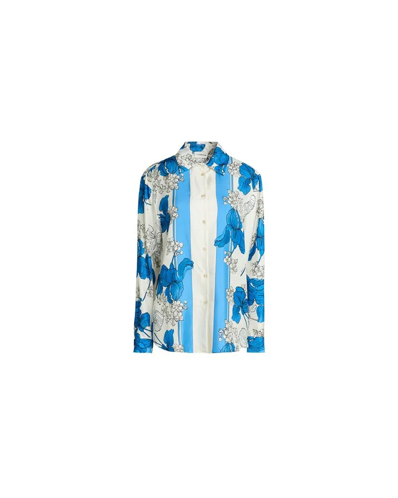P.A.R.O.S.H. TOPS - Hemdenauf YOOX.COM Azurblau