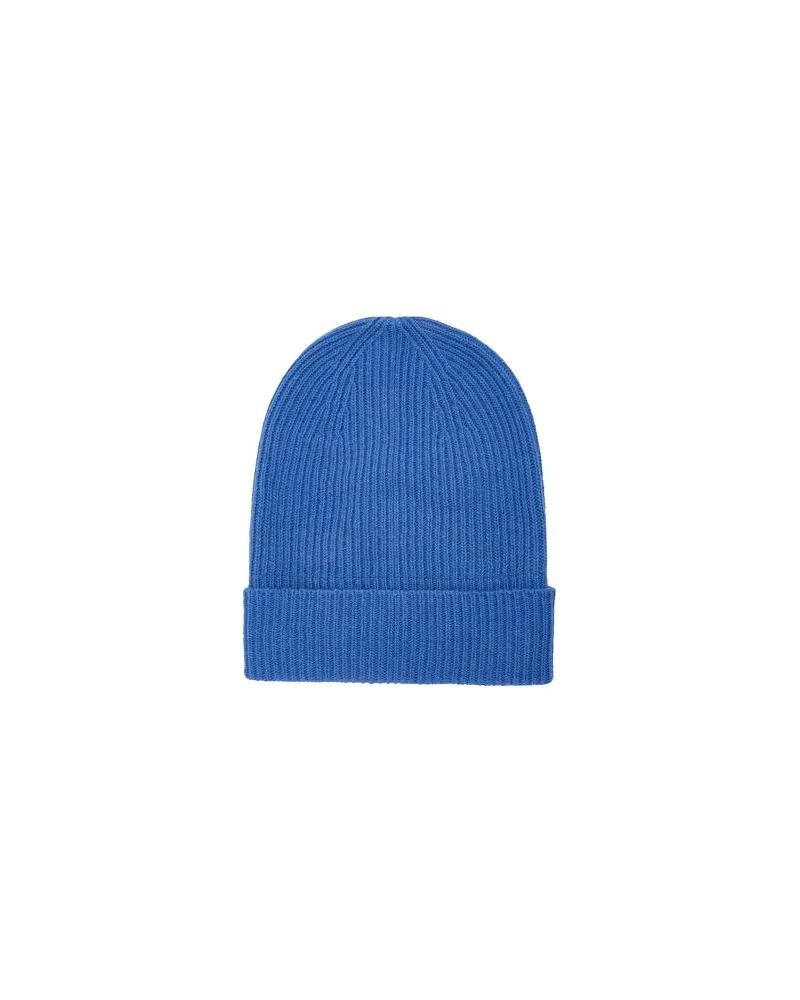 8 by Yoox RECYCLED CASHMERE ESSENTIAL BEANIE - ACCESSOIRES - Mützen & Hüteauf YOOX.COM Taubenblau