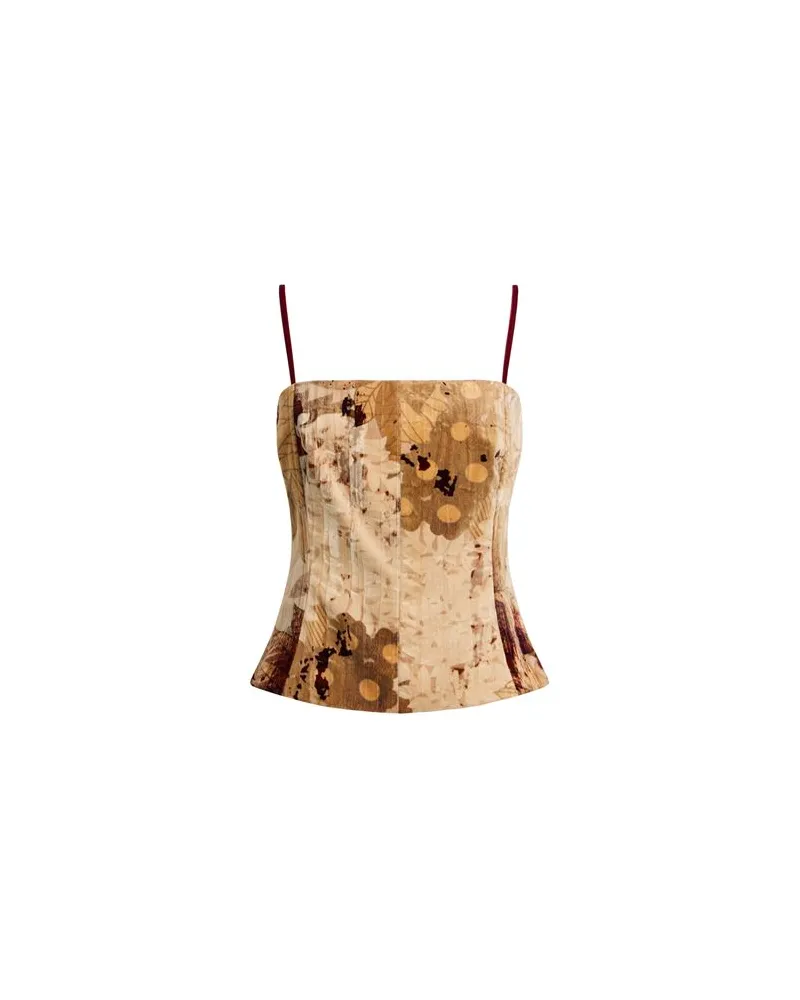 Mariella Rosati TOPS - Topsauf YOOX.COM Beige