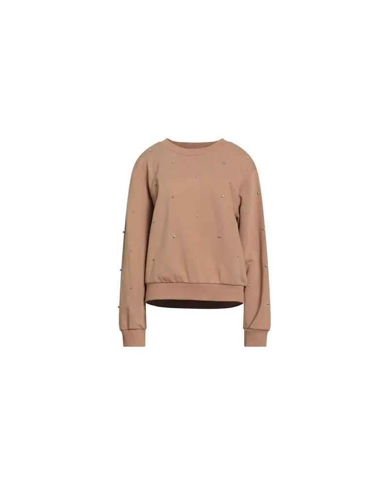 Sun68 TOPS - Sweatshirtsauf YOOX.COM Kamel