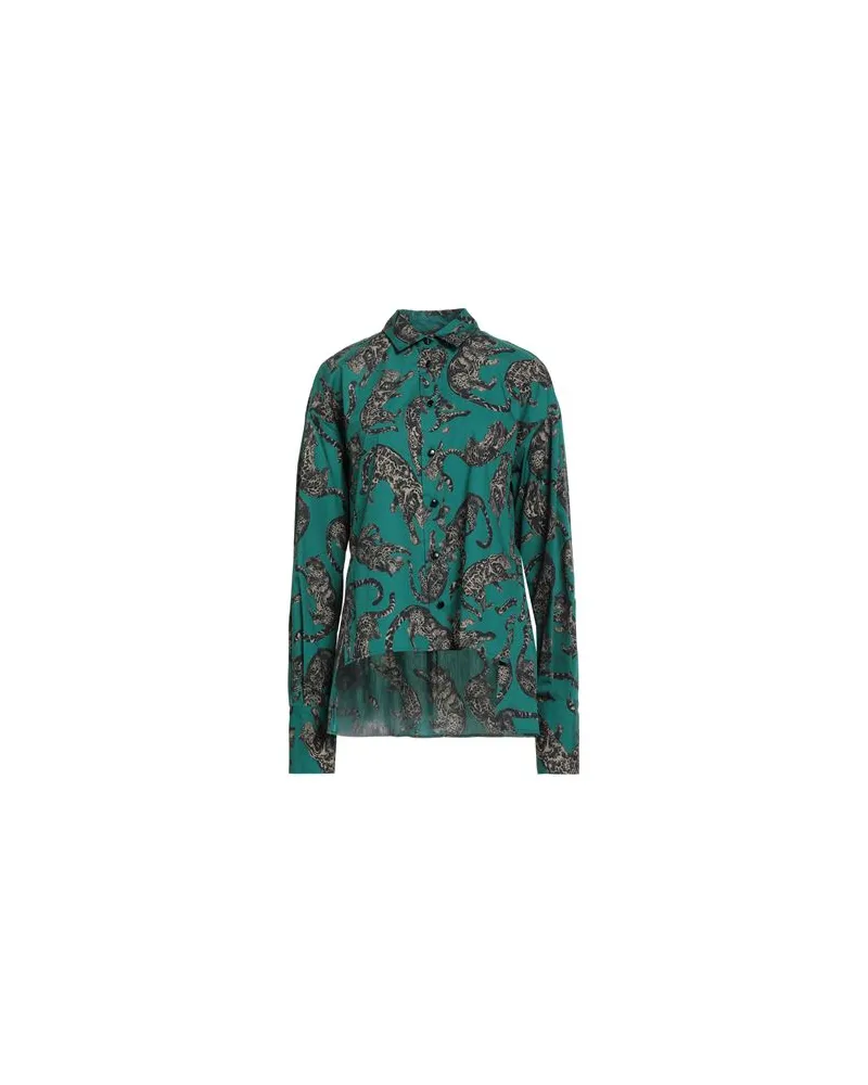 Just Cavalli TOPS - Hemdenauf YOOX.COM Smaragdgrün