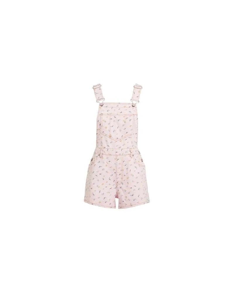 Ganni OVERALLS - Lange Overallsauf YOOX.COM Rosa