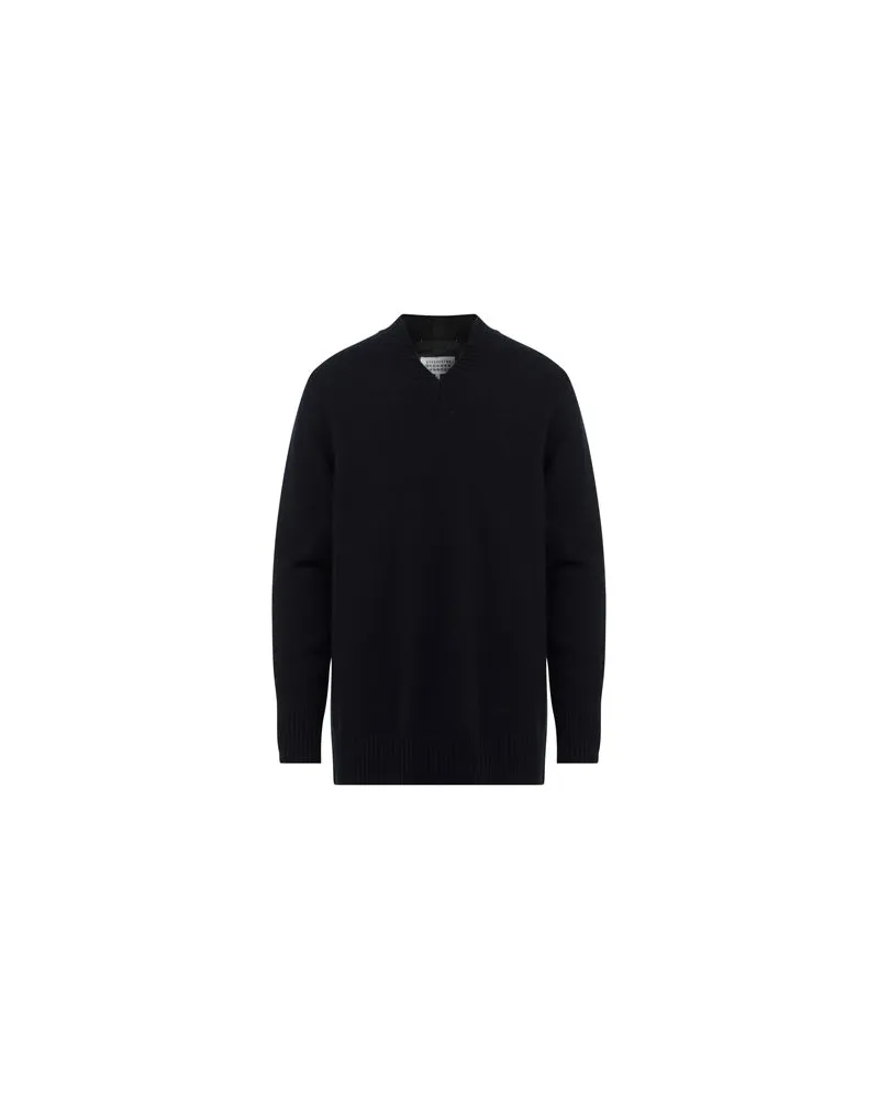 Maison Margiela STRICKWAREN - Pulloverauf YOOX.COM Nachtblau
