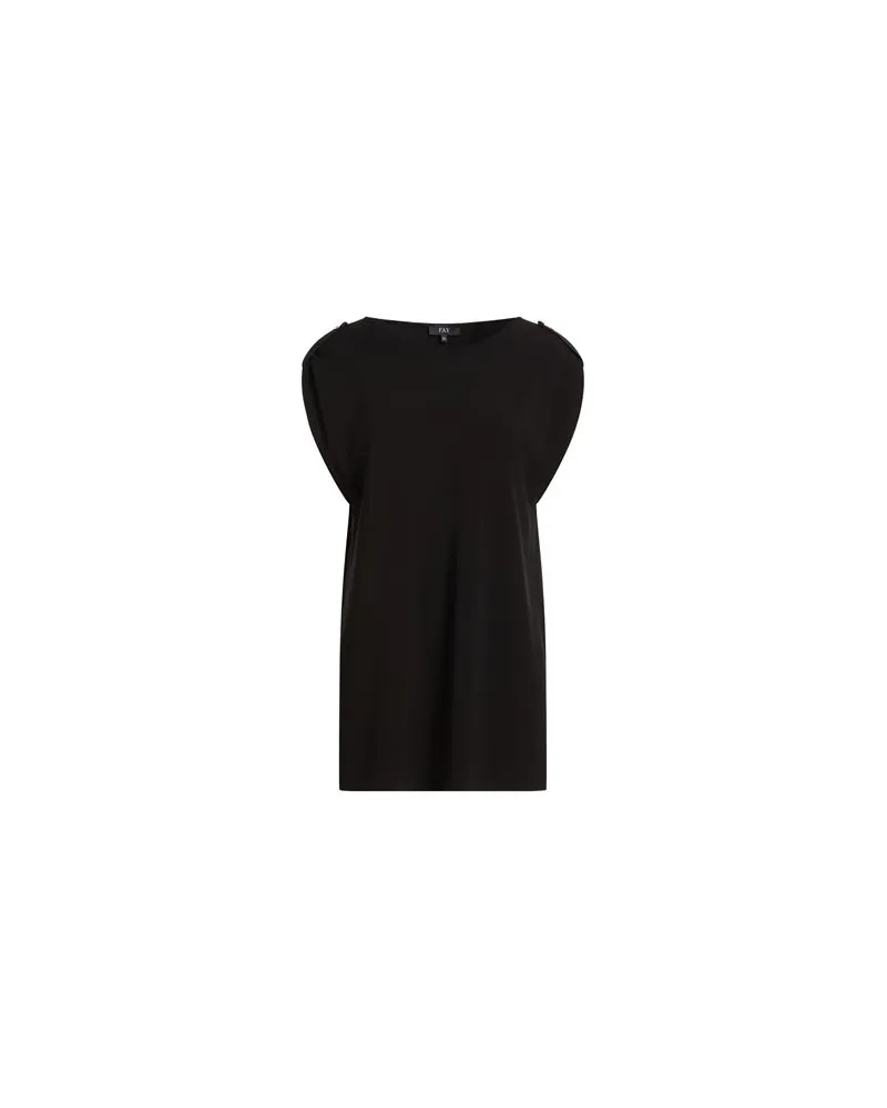 Fay TOPS - T-shirtsauf YOOX.COM Schwarz