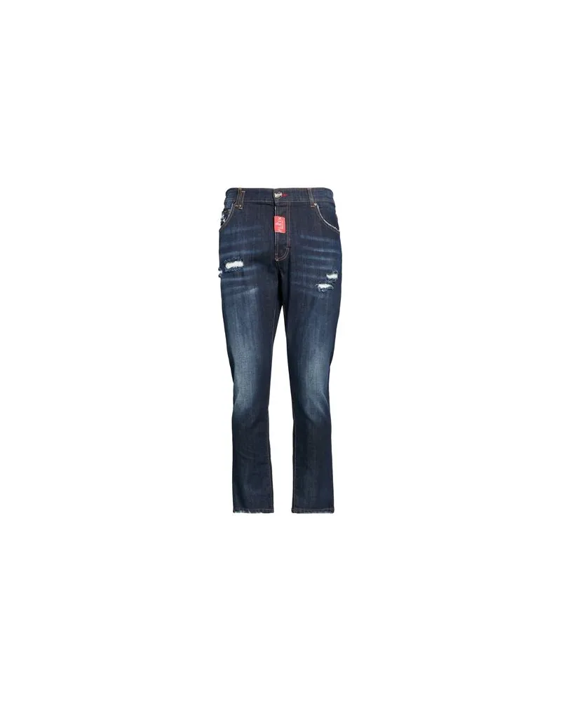 Philipp Plein HOSEN & RÖCKE - Jeanshosenauf YOOX.COM Blau