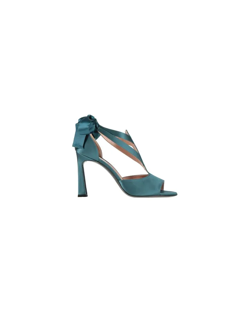 Alberta Ferretti SCHUHE - Sandalenauf YOOX.COM Smaragdgrün