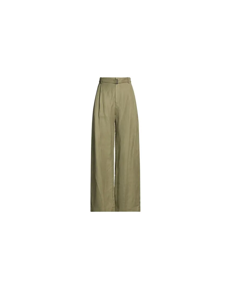 TELA HOSEN & RÖCKE - Hosenauf YOOX.COM Militärgrün