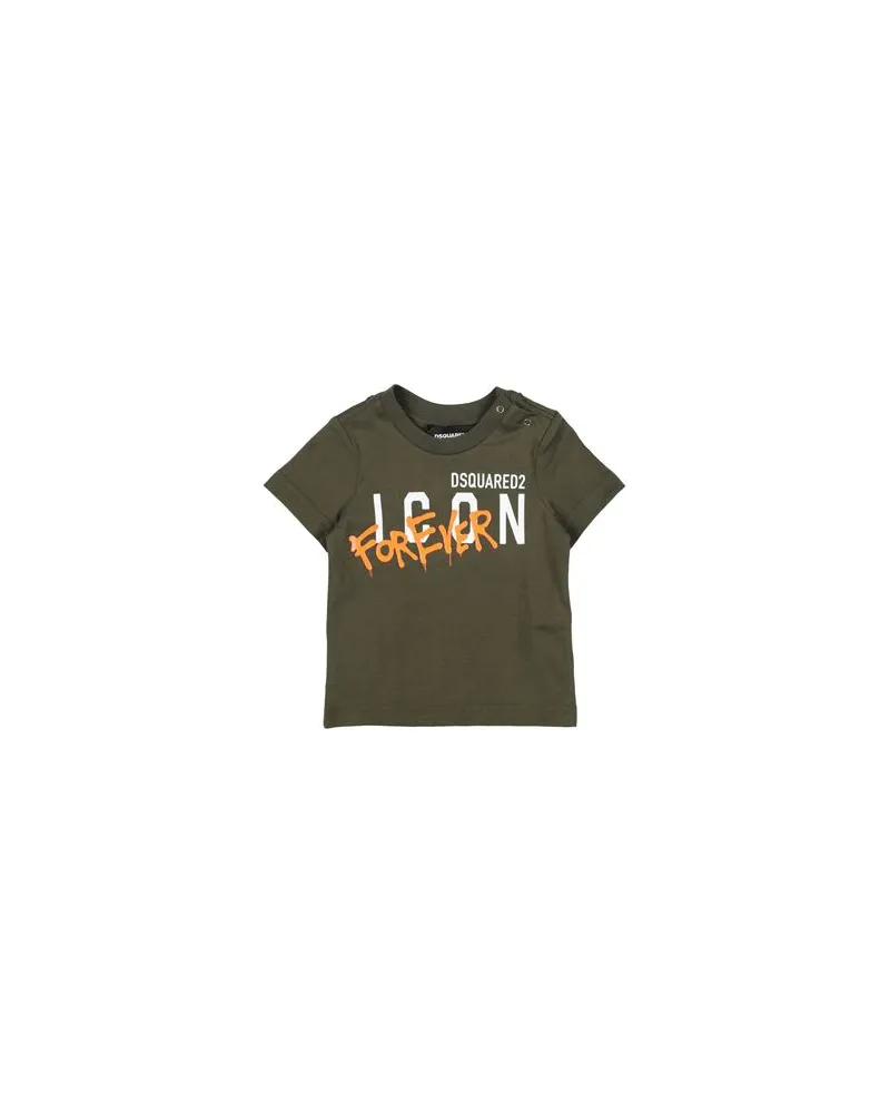 Dsquared2 TOPS - T-shirtsauf YOOX.COM Militärgrün