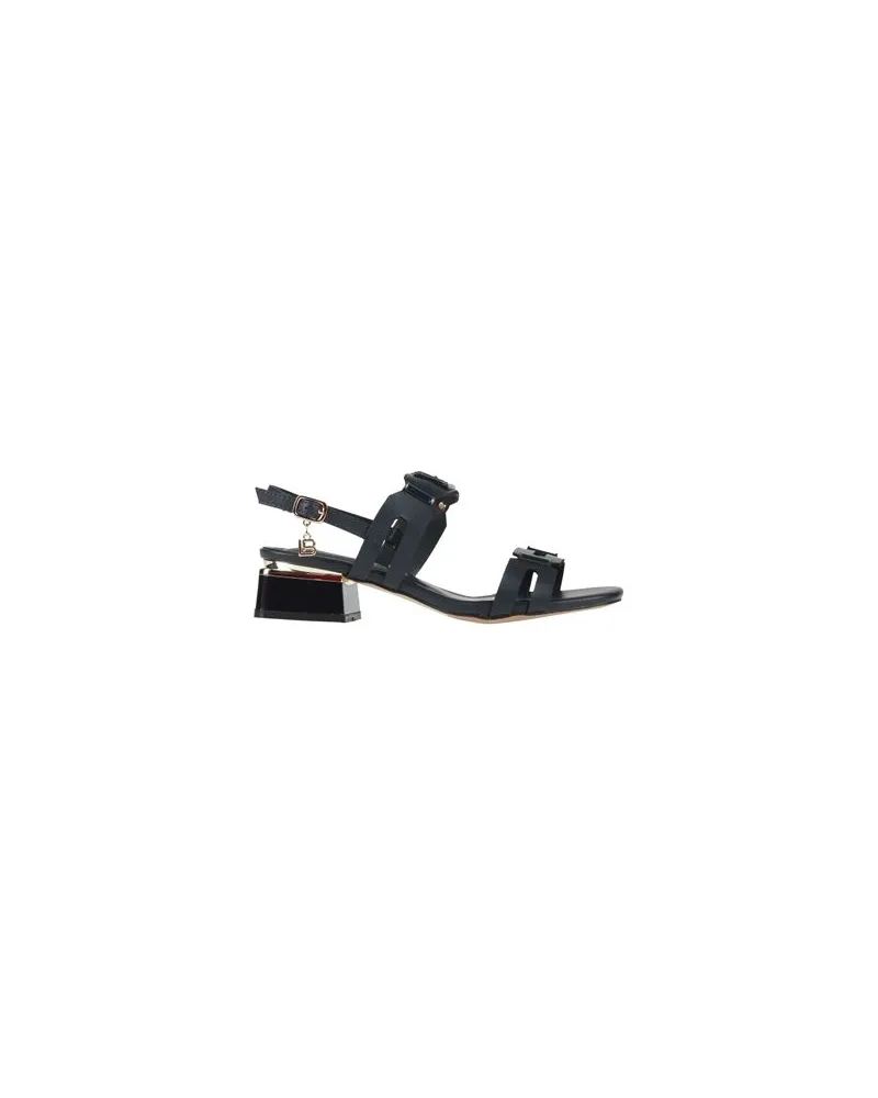 Laura Biagiotti SCHUHE - Sandalenauf YOOX.COM Nachtblau